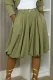 Press Pleated Loose Wide Leg Seventh Pants LSD-2841