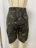 Camouflage Print Loose Short LSD-2866