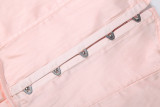 Solid Color Halterneck Skinny Mini Dress GZJQ-K6D07886A