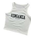 Letter Print Sleeveless Tank Top GFCF-1478