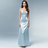 Sexy Solid Color Backless Maxi Dress XEF-K6D08687A