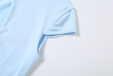 Solid Color Hollow Out Top XEF-K6L08955A