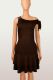 Pleats Double-Layer Ruffles Mini Dress GXIY-K25L1778