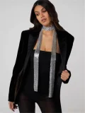 Metallic Sequin Scarf GZYY-653