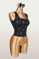 Hot Drill Sleeveless Tank Top GXIY-K26L2176