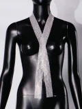 Metallic Sequin Scarf GZYY-653