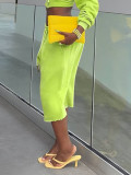 Solid Color Loose Drawstring Shorts SH-391600
