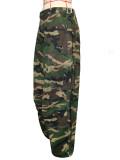 Camouflage Print Loose Casual Pants SH-391581
