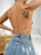 Sexy Halterneck Backless Top GZYY-1646