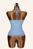 Leopard Print Tie Up Top GXIY-K26L2565