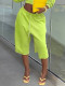 Solid Color Loose Drawstring Shorts SH-391600