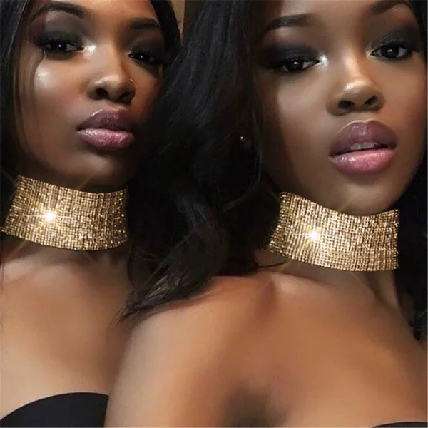 Diamond Choker Necklace GZYY-987