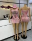 Tie Dye Hot Drill Vest Dress&Romper GNJF-Z7789