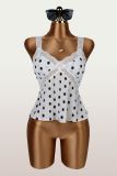 Lace Edge Patchwork Tank Top YWXS-K26L2207