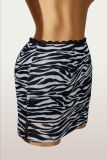 Mesh See Through Mini Skirt YWXS-K26L2306