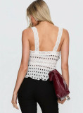 Lace Edge Patchwork Tank Top YWXS-K26L2207