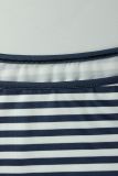 Stripe Print Contrast Color Tank Tops YWXS-K26L2309