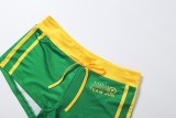 Letter Print Casual Sport Two Piece Shorts Set XEF-K6S11109A