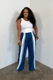 Contrast Color Stripe Drawstring Pants HNIF-MC037