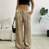 Fashion Sequin Straight Pants ORY-5280