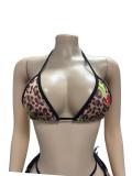 Sexy Print Sling Top Two Piece Pants Set GFCF-1471
