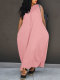 Sport Hooded Sleeveless Maxi Dress QYMF-61008