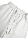 Drawstring Loose Wide Leg Pants HNIF-SY031
