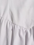 Solid Color Halterneck Backless Mini Dress HNIF-TY025