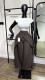 Solid Color Wide Leg Suit Pants GCNE-75227