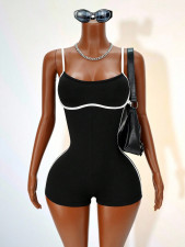 Sleeveless Sling Sport Romper GHYX-TXY5422