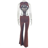 Sleeveless Backless Jumpsuit GJYO-JP006352