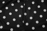 Polka Dot Print Seventh Pants LJSF-P6421566X