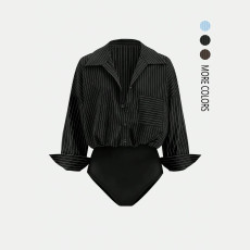 Long Sleeve Stripe Shirt GSRX-877