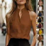 V Neck Sleeveless Shirt GSRX-831