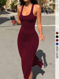 Sleeveless Vest Maxi Dress GSRX-823