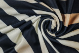 Zebra Print Backless Tie Up Maxi Dress GJYO-JD305395