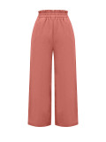 Solid Color Loose Straight Pants ZDF-33531