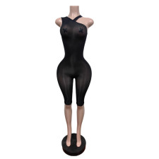 Yoga Sport Tight Seventh Jumpsuit MEM-88708