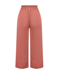 Solid Color Loose Straight Pants ZDF-33531