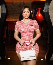 Stripe Short Sleeve Two Piece Shorts Set GNJF-Z1905