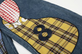 Plus Size Patchwork Embroidered Jeans GYLN-0874