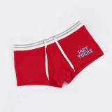 Letter Print Contrast Color Sport 3 Piece Short Set GPKJ-MR49102