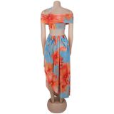 Print Sexy Beach Maxi Dress BY-7731