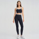 Running Sports Yoga Bra And Long Pants Outfit Set YWHR-B6531+K6532