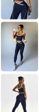 Running Sports Yoga Vest And Long Pants Set YWHQ-WT26010