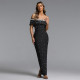One Shoulder Beading Evening Dress BY-7759