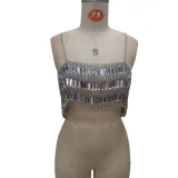 Layered Patchwork Diamond Top GZYY-B25838