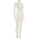 Solid Color Sexy Backless Jumpsuit GSZM-D26JP219