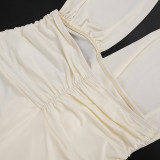 Solid Color Sexy Backless Jumpsuit GSZM-D26JP219
