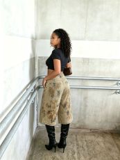 Plus Size Print Seventh Jeans GYLN-0023
